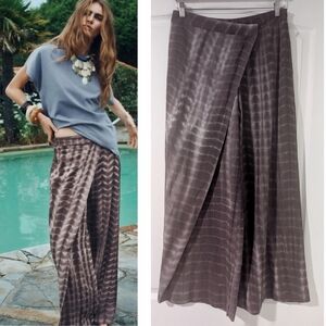 NEW Zara | Tie-Dye Wrap Pants
